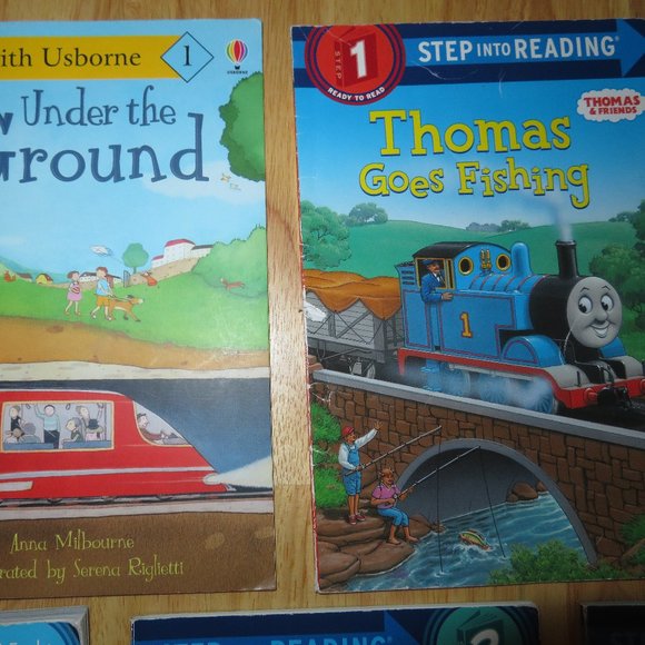 Step into Reading Level 1 & 2 (Lot of 5) - Picture 4 of 4